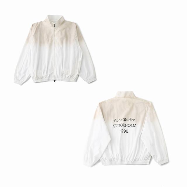 Top version 1:1 restoration, Acne Studios 1996 printed jacket Classic and unique