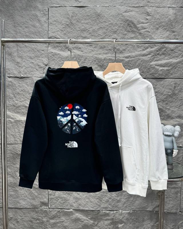 The North Face The North Face's new 2025 Fall knitted hooded terry sweatshirt,