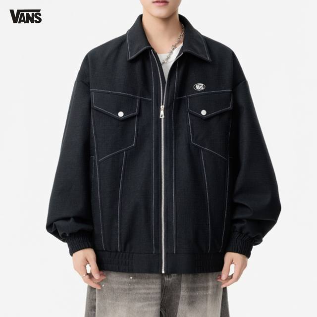 New arrival Vans Hong Kong style fashion crossover jacket, high street style. H