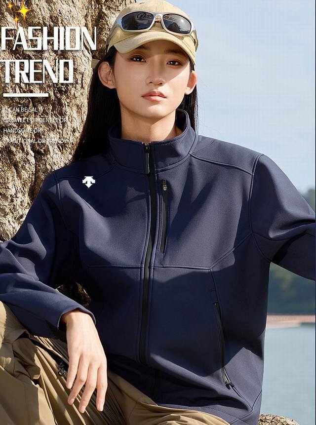 New Arrival Descente 2025 New Men's and Women's Couple's Outdoor Jackets: High-