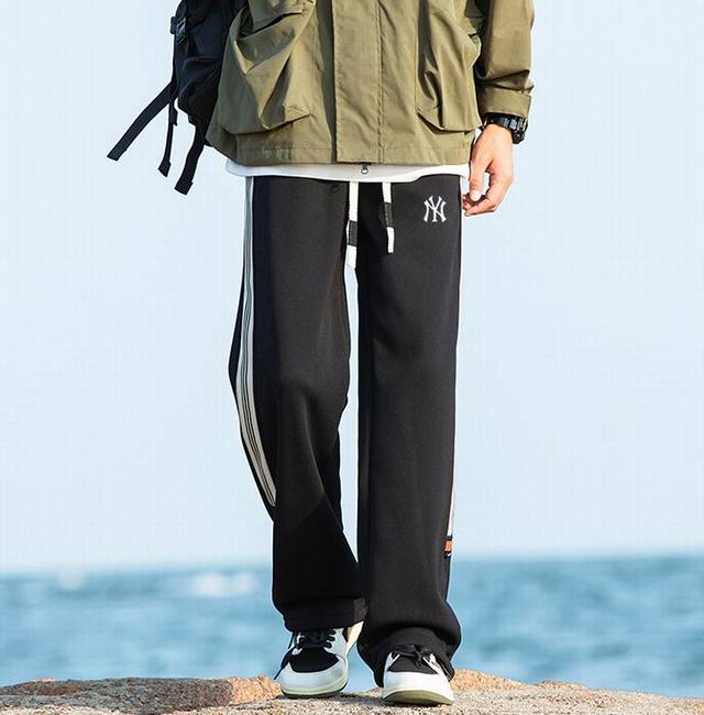 New Spring and Autumn Style Mlb Ny American Yankees Spliced Sweatpants, Oversea