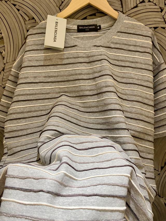 Balenciaga Paris Balenciaga heavy solid high-quality ribbed high-density woven h