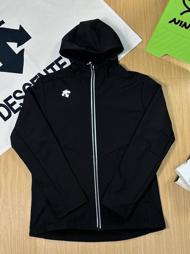 New arrival! Descente 25Ss spring new lightweight fleece hooded jacket with zip