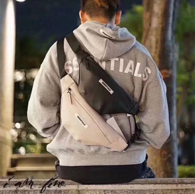 High quality Fog Fear Of God Essentials 19Ss Fog double-line high street pu leat