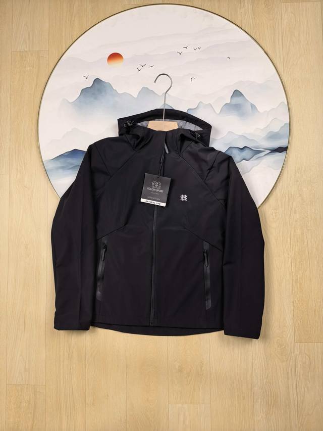 Women's Kolon Sport 25Ss New Autumn Outdoor Casual Jacket: Windproof, Waterproo