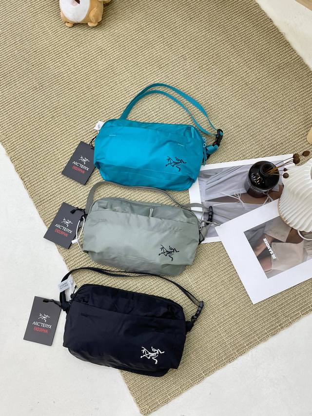 Arc'teryx Heliad 6L Sports Leisure Printed Nylon Crossbody Backpack Shoulder Bag