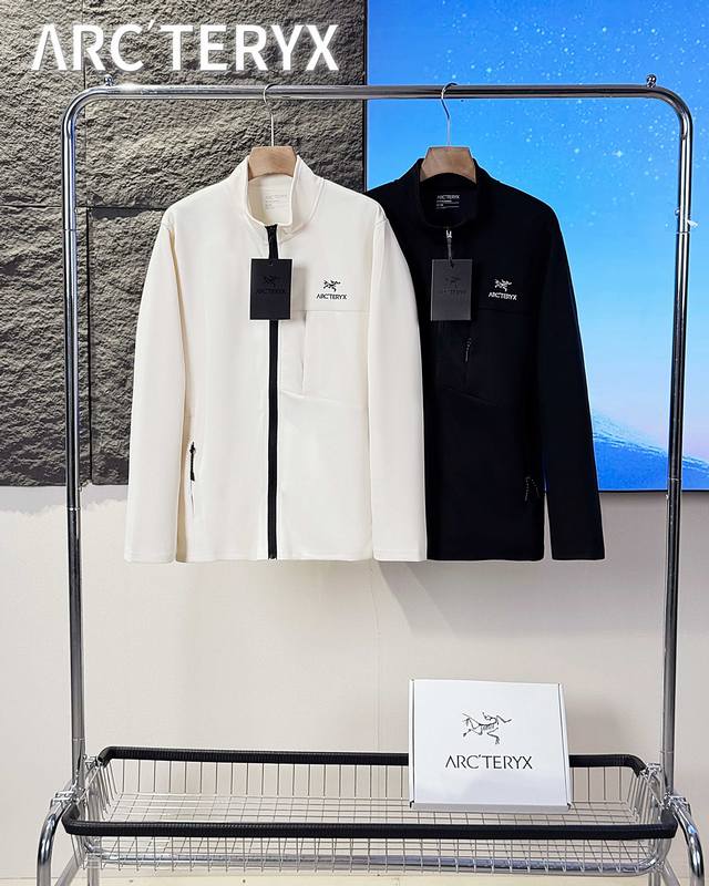 Arcteryx Arc'teryx Autumn Outdoor Loose Versatile Stretch Solid Color Embroidere