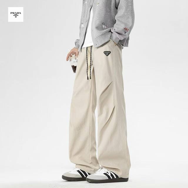 prada Prada overseas version 25Ss new four-color high-quality splicing casual sp