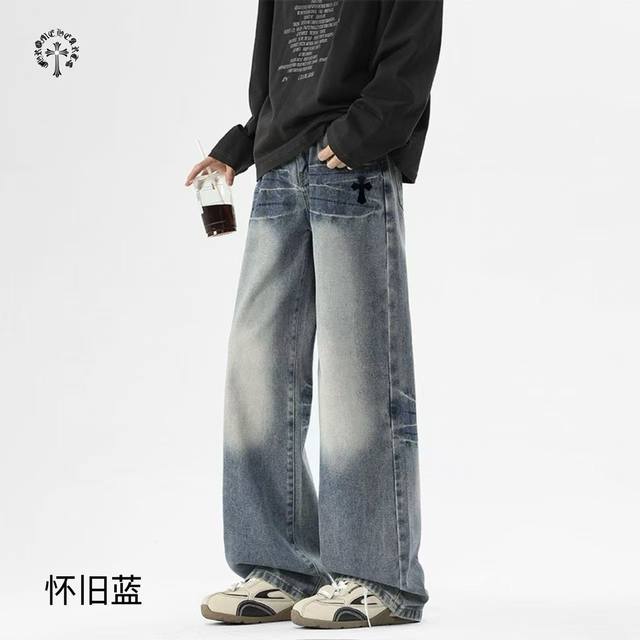 Chrome Hearts Overseas Edition 25Ss New Three-Color Retro Heavy-Washed Workwear