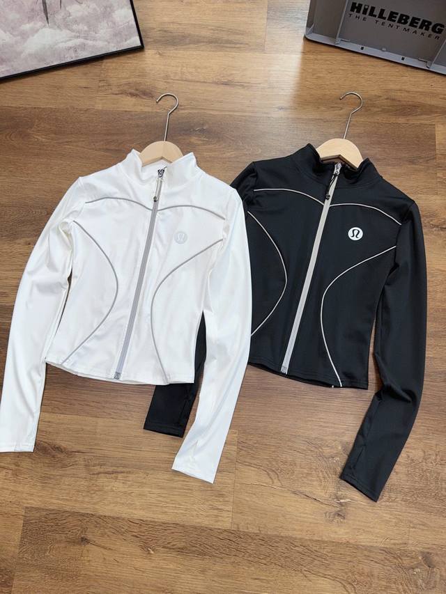 Lulu Lemon 3M reflective thin breathable slim fit sports yoga jacket The same st