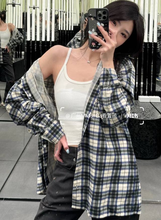 New arrival Mm30 double-sided plaid lapel shirt ~ This is the youthful look tha