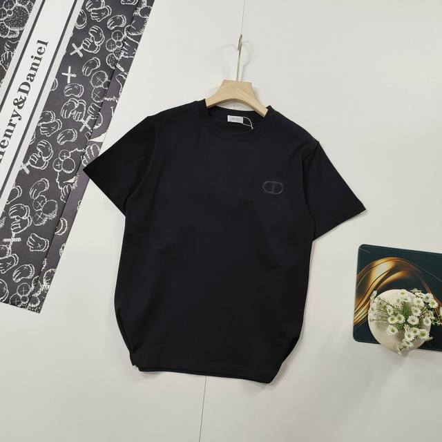Size Xs-L Popular Dior 2025 Ss Cd letter classic embroidery short-sleeved T-shir