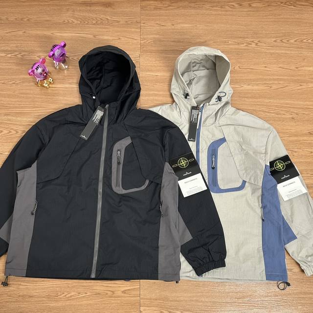 Stone Island splicing contrasting pocket functional jacket The quality of the se