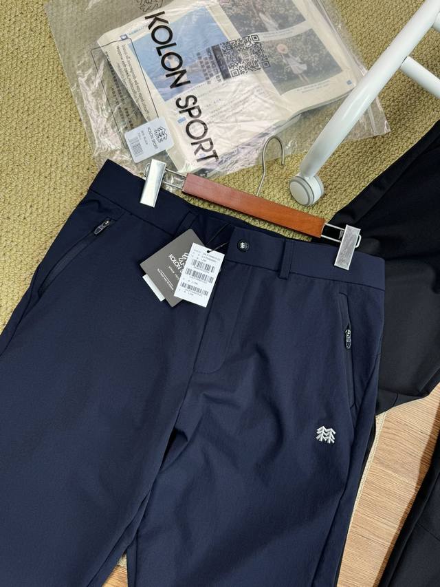 Details# Chen Kun's same-style trousers - Kolonsport Men's Comfortable Water-Rep