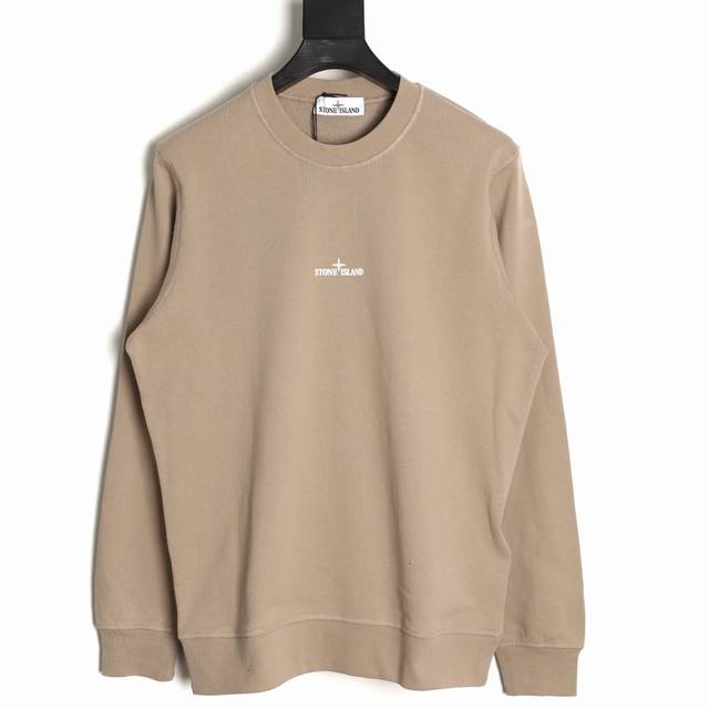 Stone Island 25Fw Reflective Lettering Crew Neck Sweatshirtis made from high-qua