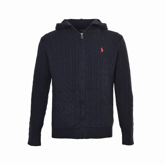 Ralph Lauren 25Fw Small Label Knit Zipper Sweater JacketRalph Lauren is an Ameri