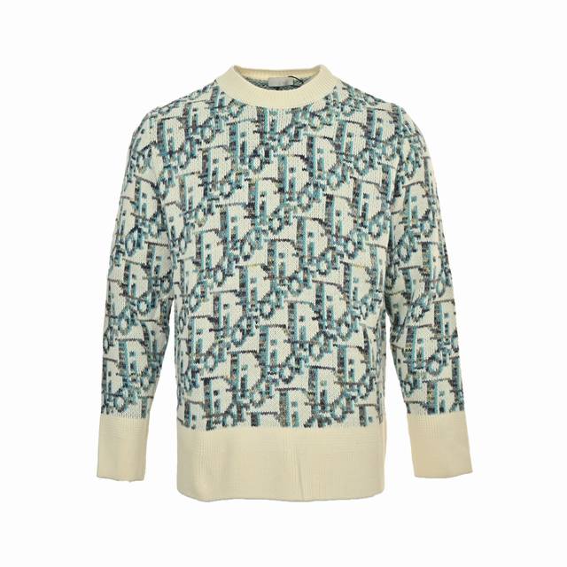 Dior 25Fw all-over monogram jacquard sweater . Purchased at a national universi