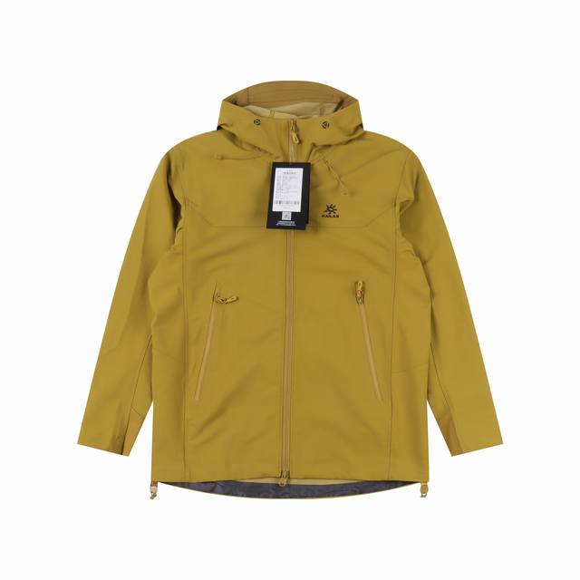 Kailas M8 soft shell hooded windproof stretch jacketFabric + Features: Made of o