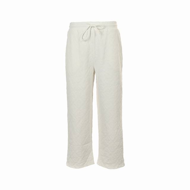 Fendi 24Fw Ff flocked all-over printed trousers. Strictly not machine washable,