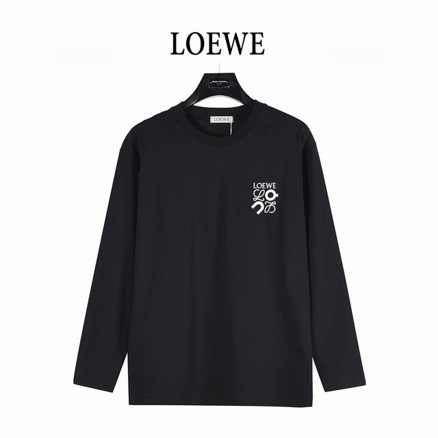 Loewe & On 25Fw Joint Logo Embossed Print Long T-shirtPurchased original mold to