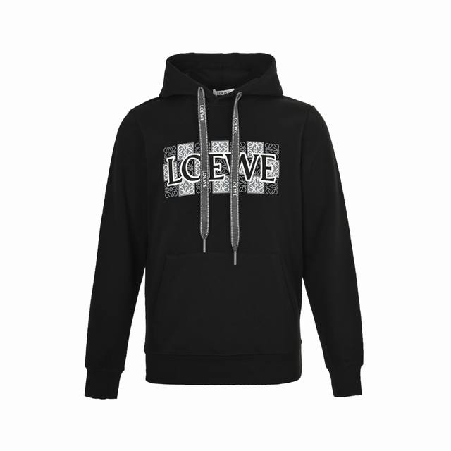 Loewe 25Fw Hollow-Laminated Lettering Hooded Sweatshirt This Loewe hooded sweats