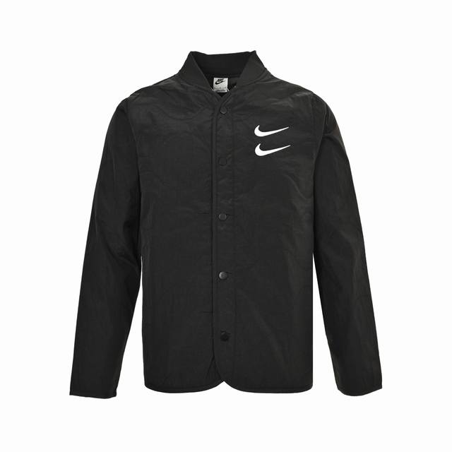 Nike Swoosh Embroidered JacketNike Sportswear Swoosh Embroidered Loose Quilted C