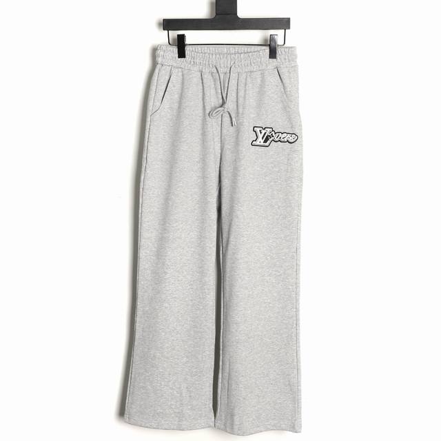 Louis Vuitton Lv 25Fw embroidered Pharrell trousers Made of 400g pure cotton ter