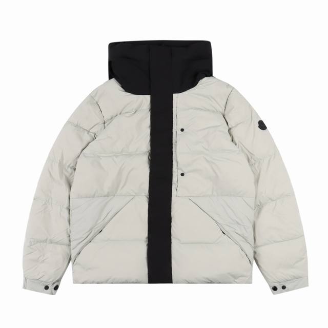 Moncler's 3D embossed lettering down jacket. New autumn/winter collection from M