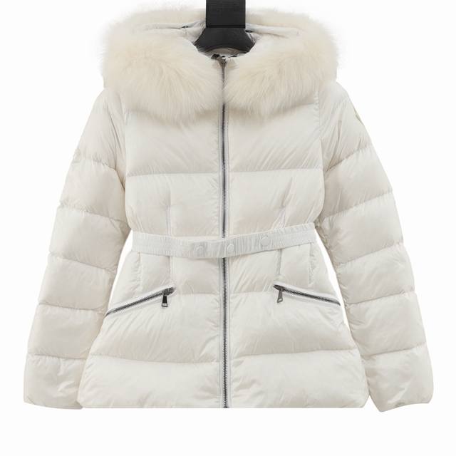 Moncler Mc Hermifur series short women's down jacketHeavy-duty nylon down long d