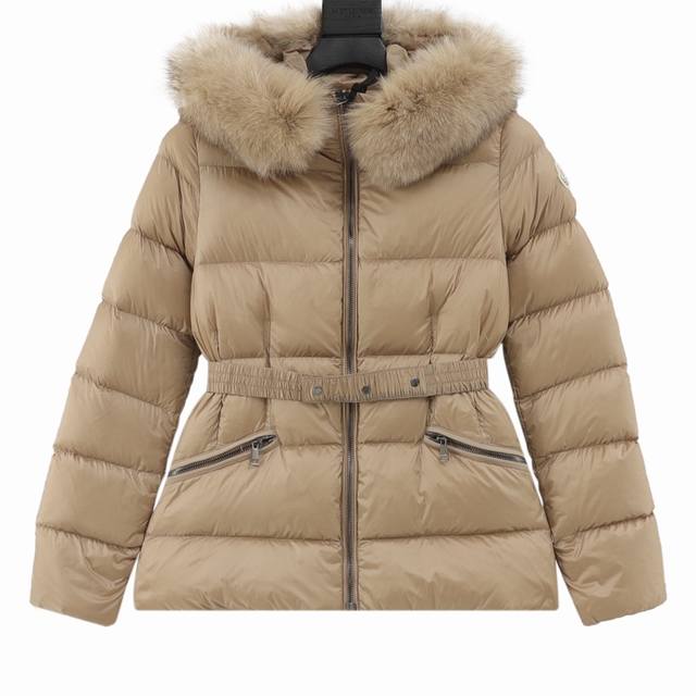 Moncler Mc Hermifur series short women's down jacketHeavy-duty nylon down long d