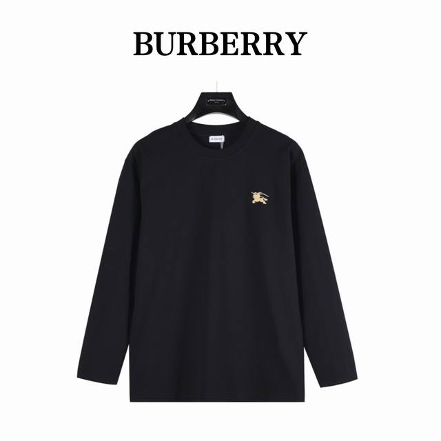 Burberry 25Ss Long-Sleeve Horse-Back Topis made from custom fabric. DuPont Soron
