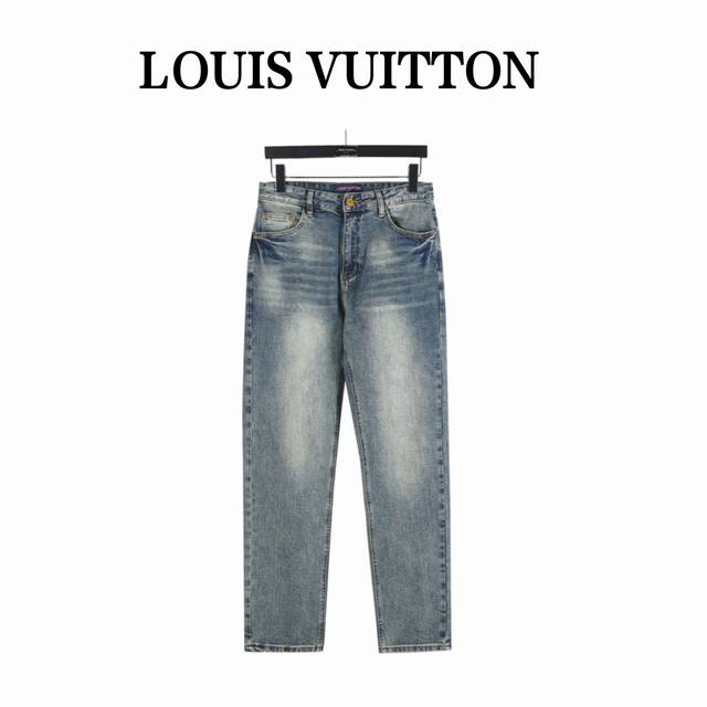 Louisvuitton 25Ss Back Pocket Lv Embossed Denim Pants The most amazing jeans we'