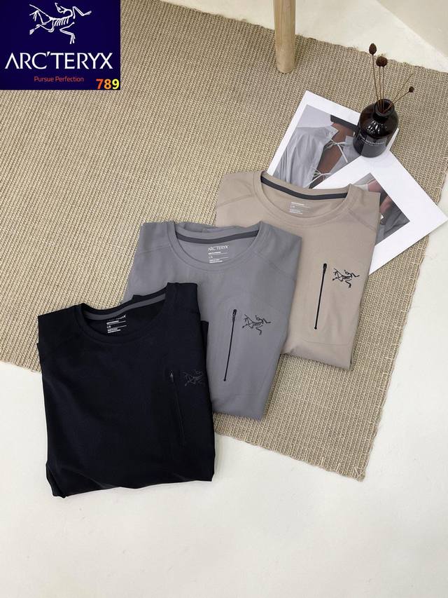 Arc'Teryx Arc'Teryx Autumn Men's Long-sleeved T-shirt Fitness Sports Casual Simp