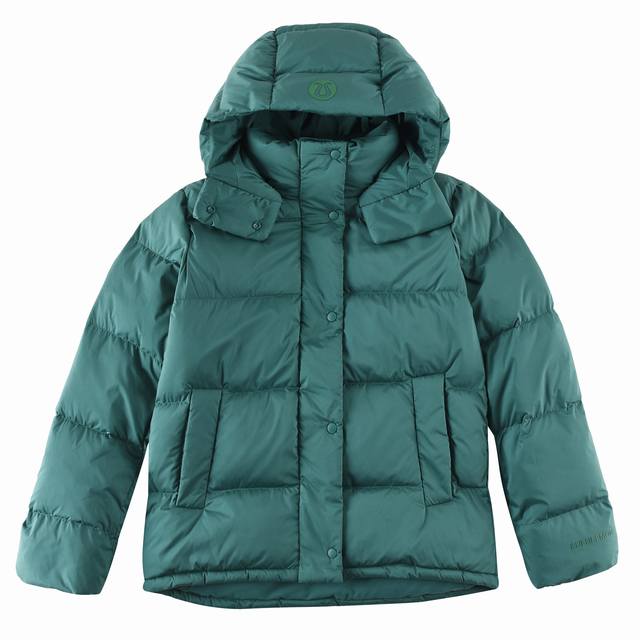 Swamp Green Lululemon Wunder Puff five-grid down jacket, exclusive color for the