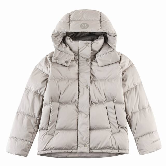 Linen grayLululemon Wunder puff five-grid down jacket, exclusive color for the