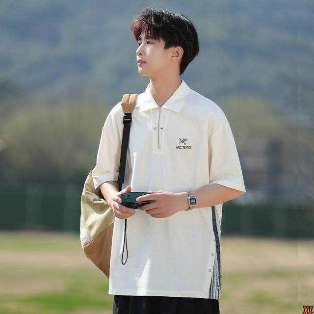 Arc'Teryx exclusive real shot of the new summer high-quality polo shirt short-s