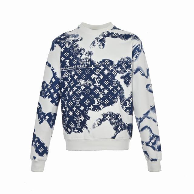 Louis Vuitton 22Fw Paisley Collection Crew Neck Sweatshirt 10140 Purchased. Colo