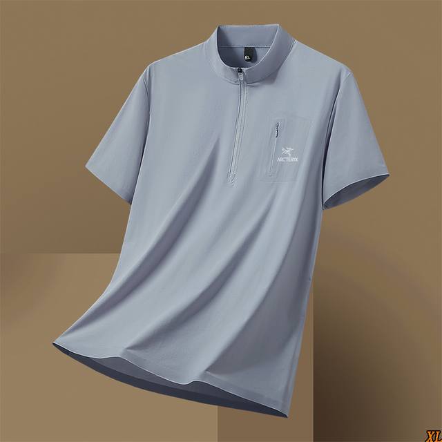 Arc'Teryx exclusive real shot of the new summer high-quality ice silk polo shir