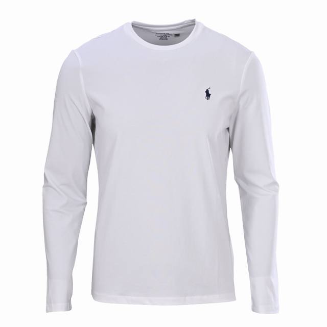 Ralph Lauren Rl Pony Basic Embroidered Long Sleeve T-shirtOriginal Hangzhou Guoz
