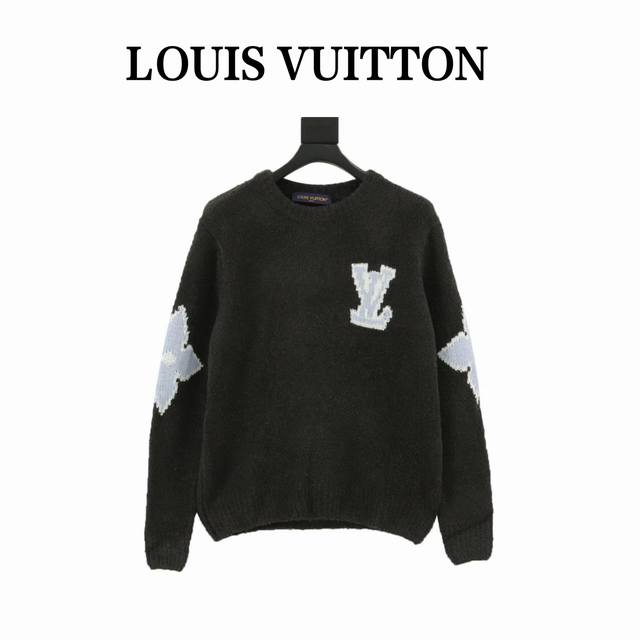 Louis Vuitton 25Ss Ski Logo Intarsia Sweater . Originally purchased for 12,800,