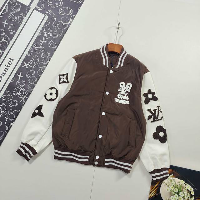 Sizes 46-52 Quilted Jacket Louis Vuitton Quilted Jacket 2025 Fall/Winter New Ar