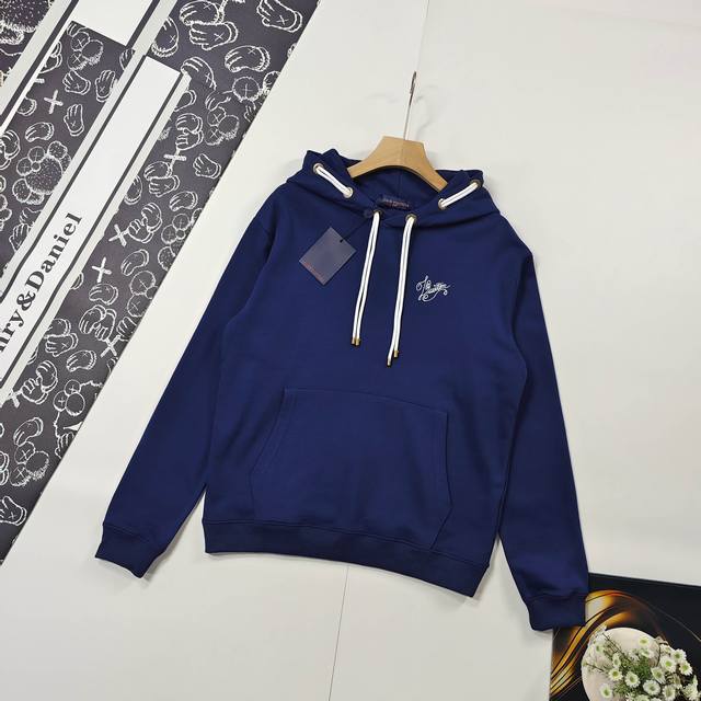 Sizes S-Xl Featured 2025 Fall/Winter Collection Louis Vuitton Hoodies with Larg
