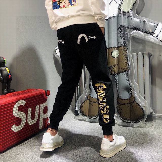 New arrival, now in stock: 2Xl 1 Xl 3 L 2 S 2 Evisu Fushen Gold Embroidered Let