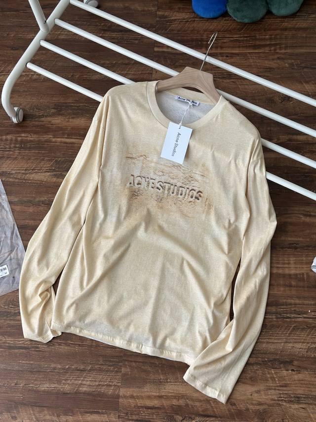 Washed, distressed, garment-dyed, digitally printed, 3D embossed, and positione