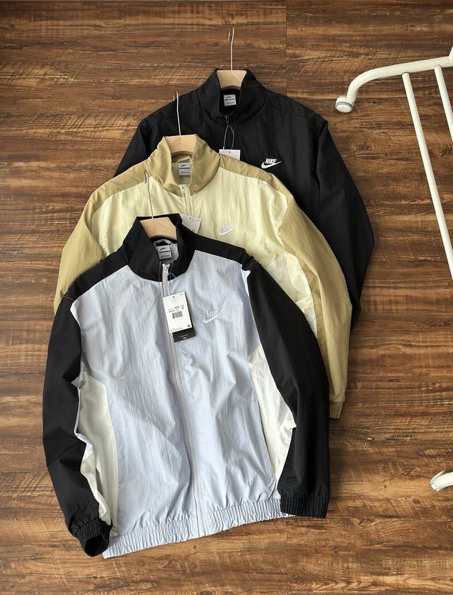 Nk Harrington stand collar jacket, loose coat, men's 24 autumn new style retro s