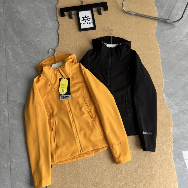 Hot women's jacket! Kailas Liangsewm8Ic-Max hooded soft shell jacket GTX windpro