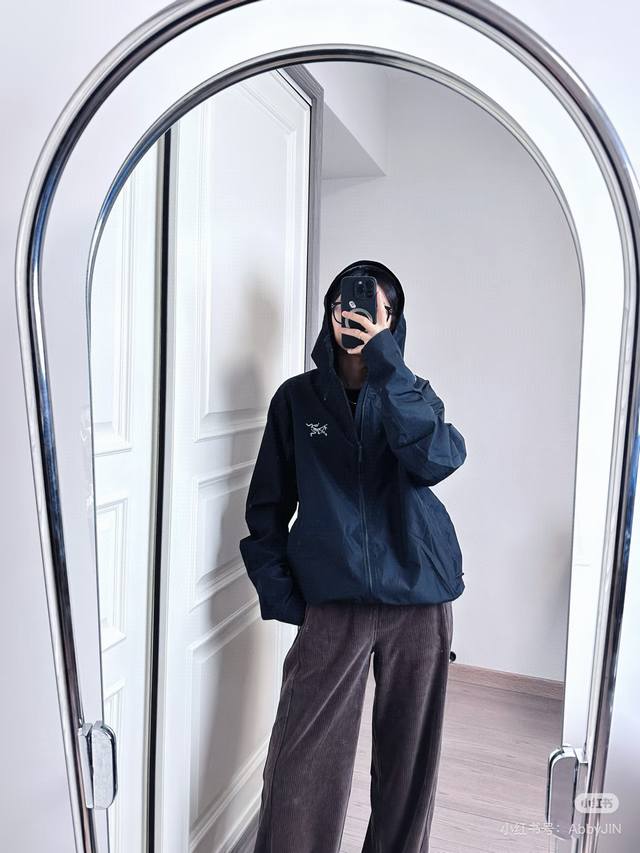 Model image! 340 Arc'teryx Tricolor Kadin Softshell Jacket for Men and Women, S