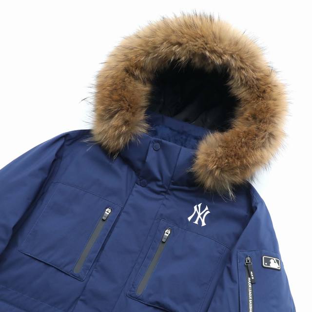 Actual details Mlb official men's and women's Zhang Linghe matching goose down
