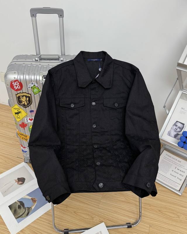 Louis Vuitton LV FW new fall collection, featuring a fully printed obscure jacq