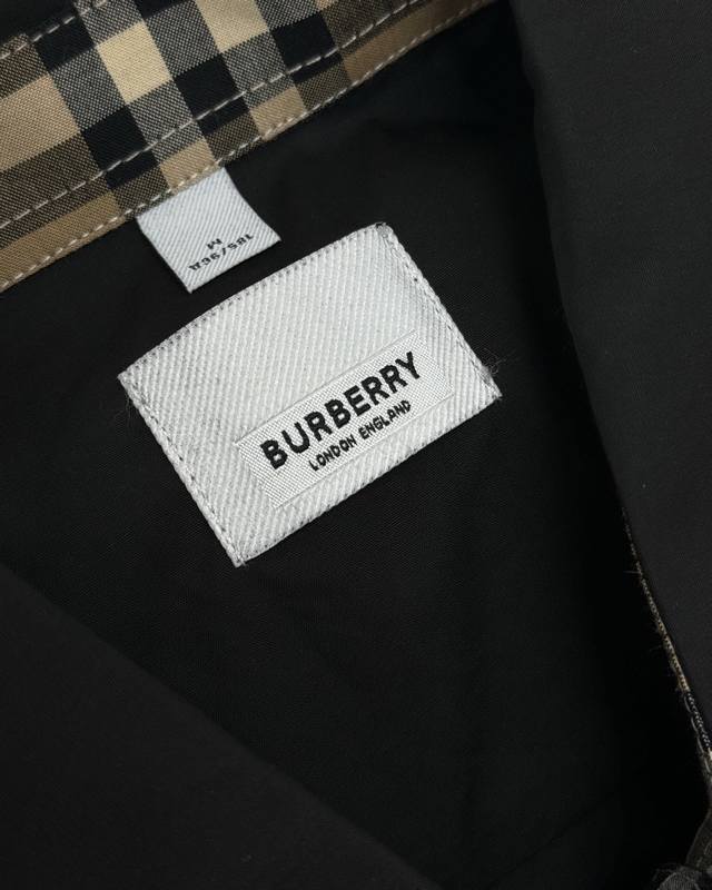 Details# Burberry 25Ss Warhorse Logo Embroidered Long Sleeve Shirt The classic p